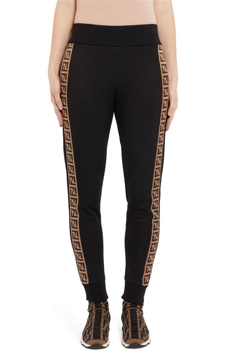 fendi logo pants|fendi logo dress for women.